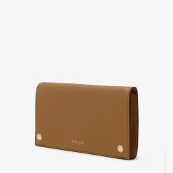 Cheap DeMellier The Andros Wallet Deep Toffee Smooth