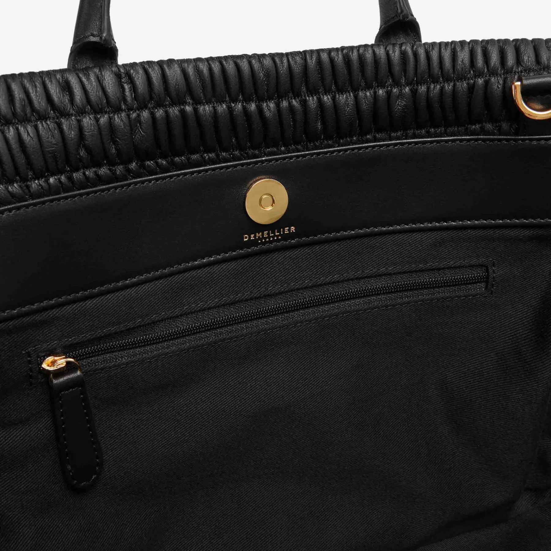 Sale DeMellier The Lisbon Tote Black Matelasse