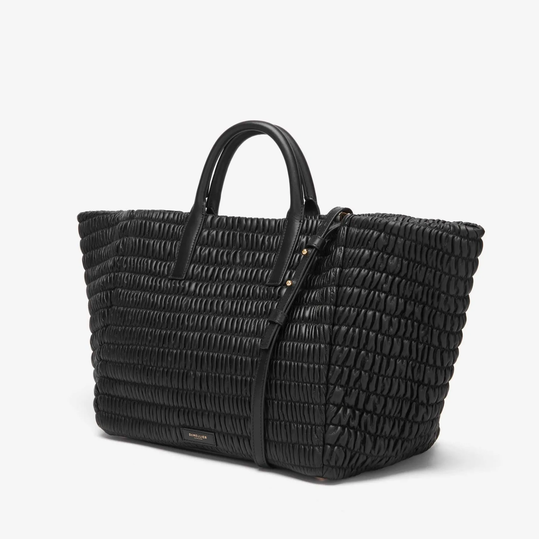 Sale DeMellier The Lisbon Tote Black Matelasse