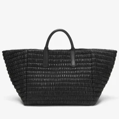 Sale DeMellier The Lisbon Tote Black Matelasse