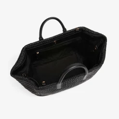 Sale DeMellier The Lisbon Tote Black Matelasse