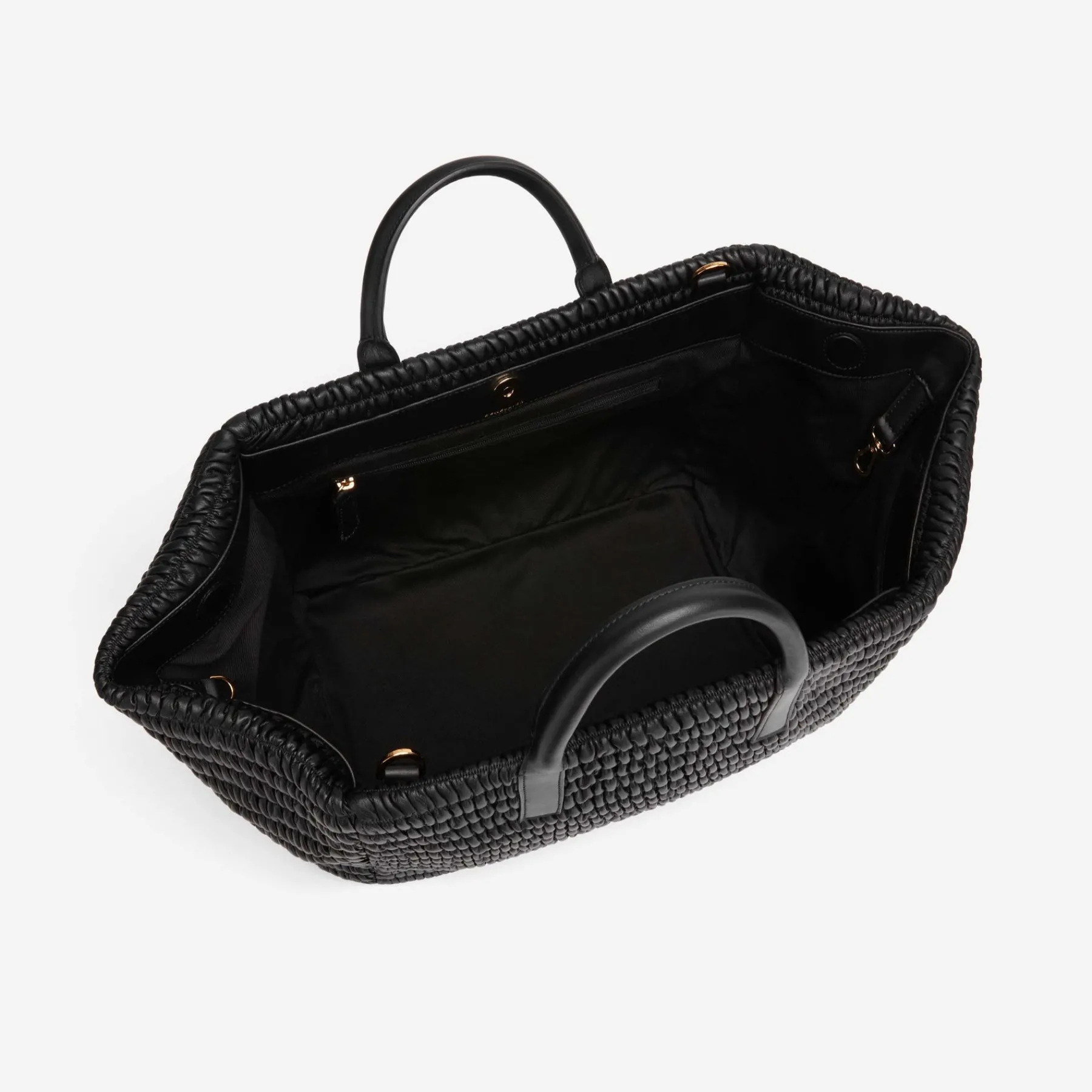 Sale DeMellier The Lisbon Tote Black Matelasse