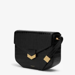 Store DeMellier The London Black Croc-Effect