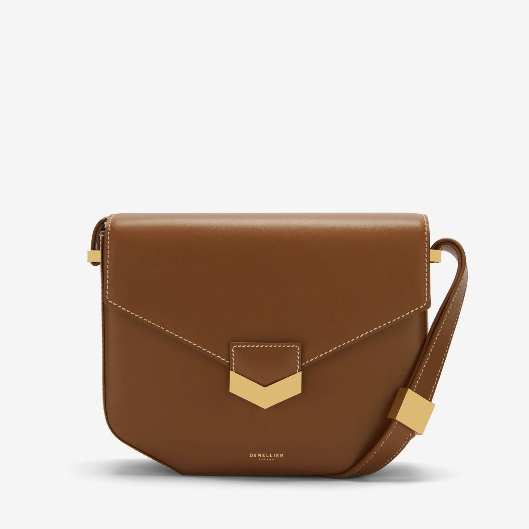 Flash Sale DeMellier The London Tan Smooth Ecru Stitching