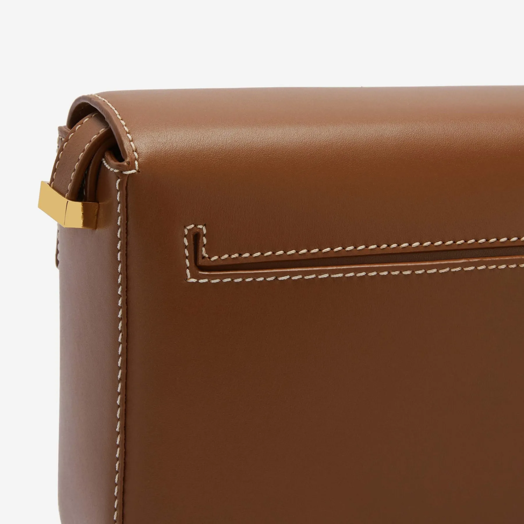 Flash Sale DeMellier The London Tan Smooth Ecru Stitching