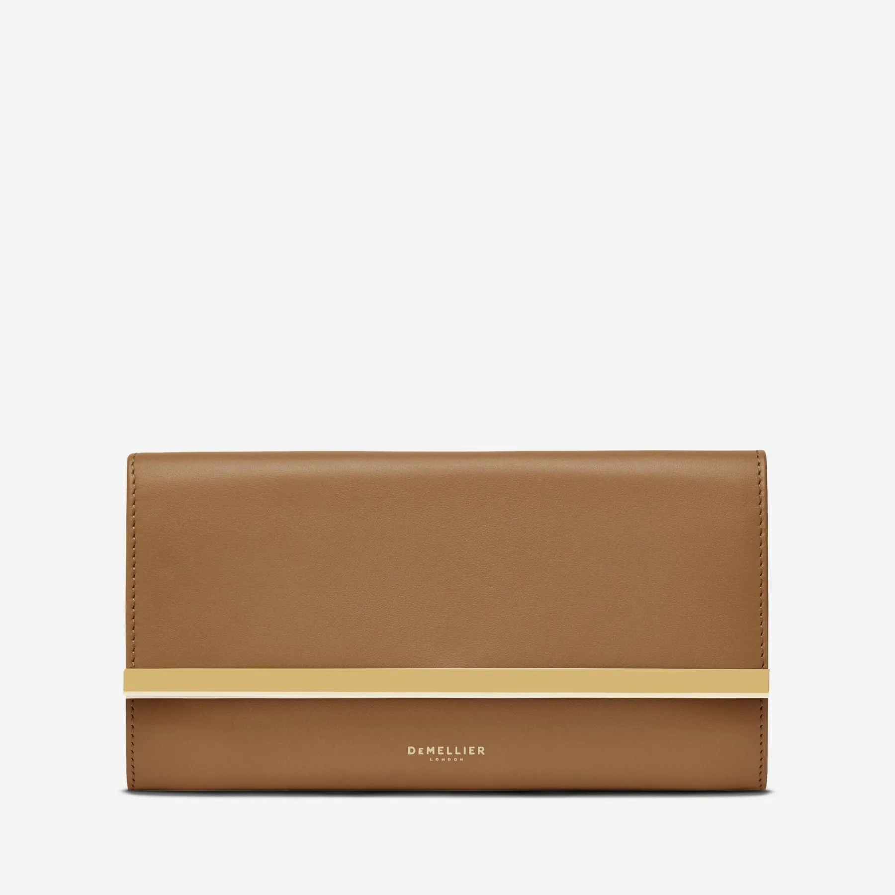Shop DeMellier The Marais Wallet Deep Toffee Smooth