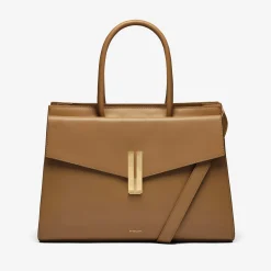 Discount DeMellier The Maxi Montreal Long Handles Deep Toffee Smooth
