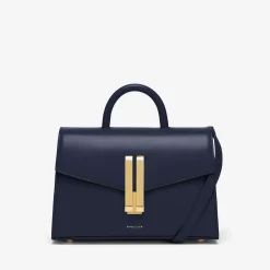 Shop DeMellier The Midi Montreal Navy Smooth