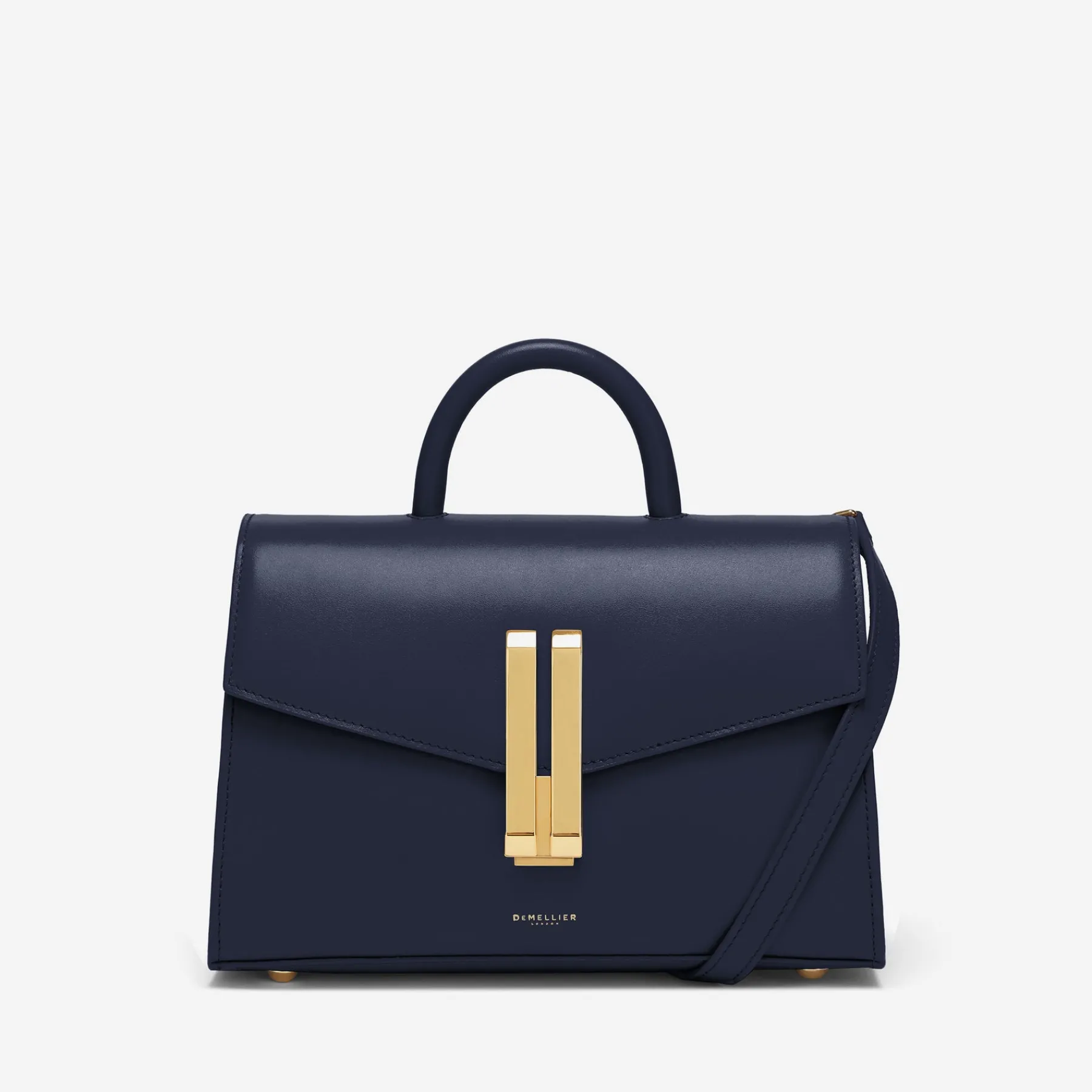 Shop DeMellier The Midi Montreal Navy Smooth