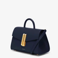 Shop DeMellier The Midi Montreal Navy Smooth