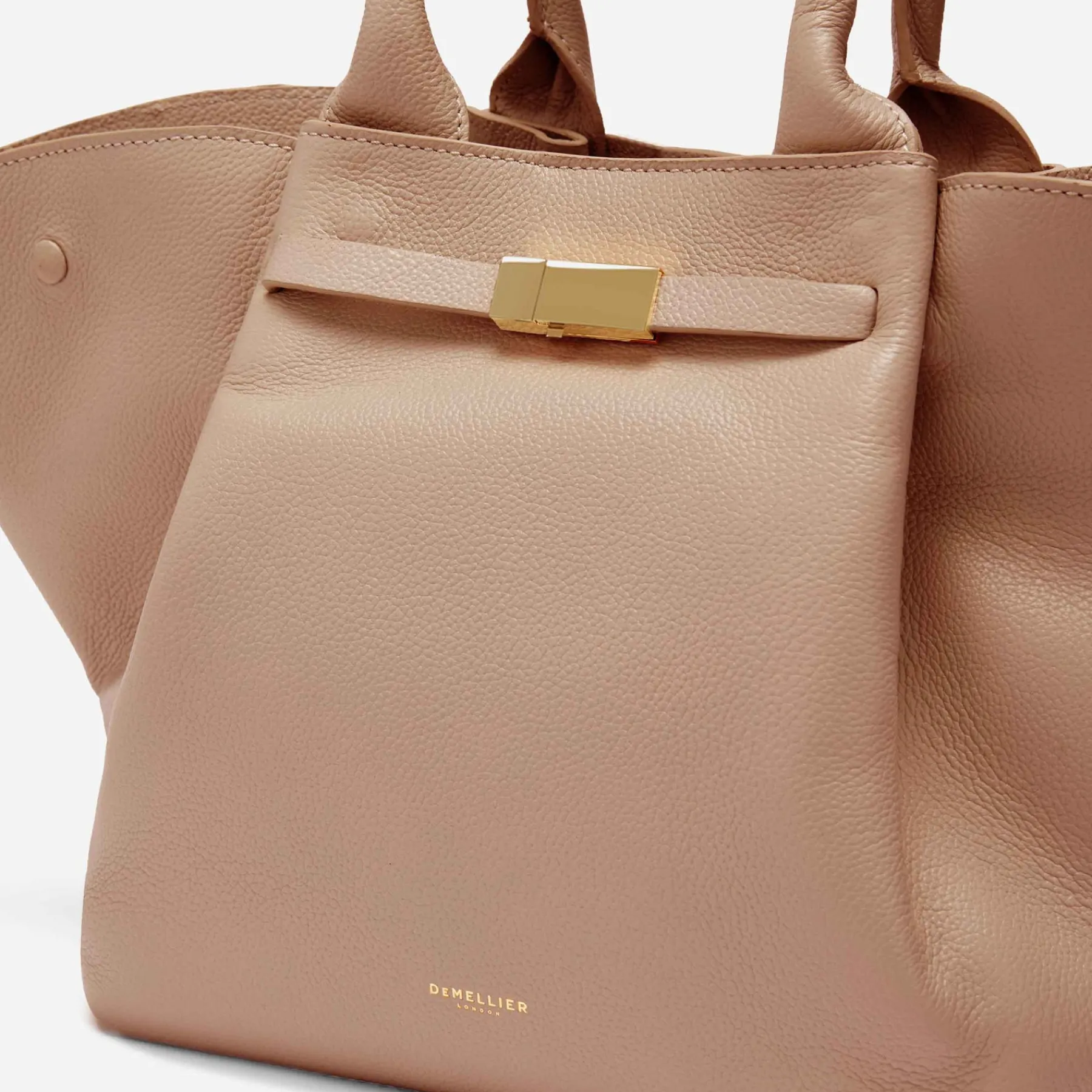 Best DeMellier The Midi New York Light Tan Small Grain