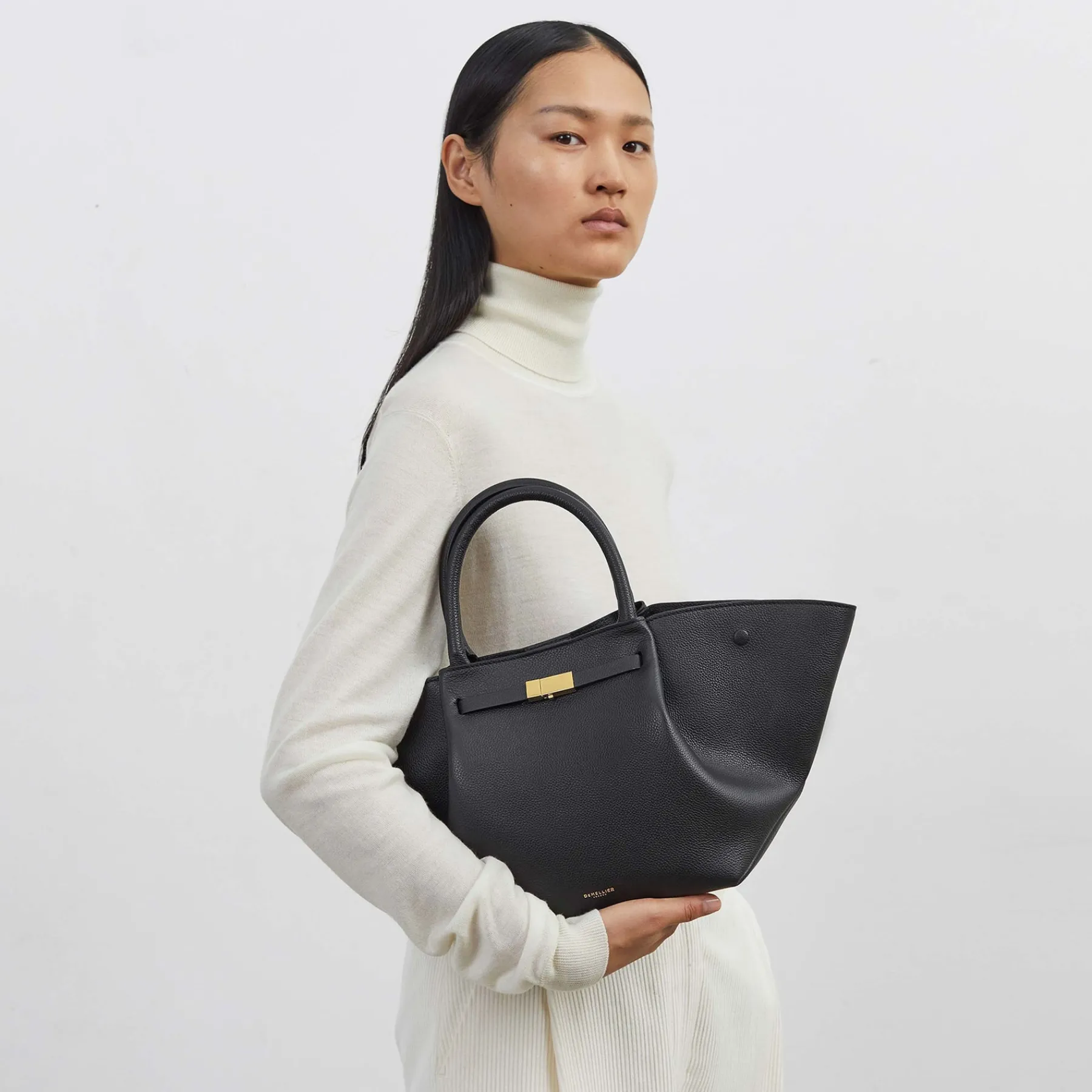 Best DeMellier The Midi New York Light Tan Small Grain