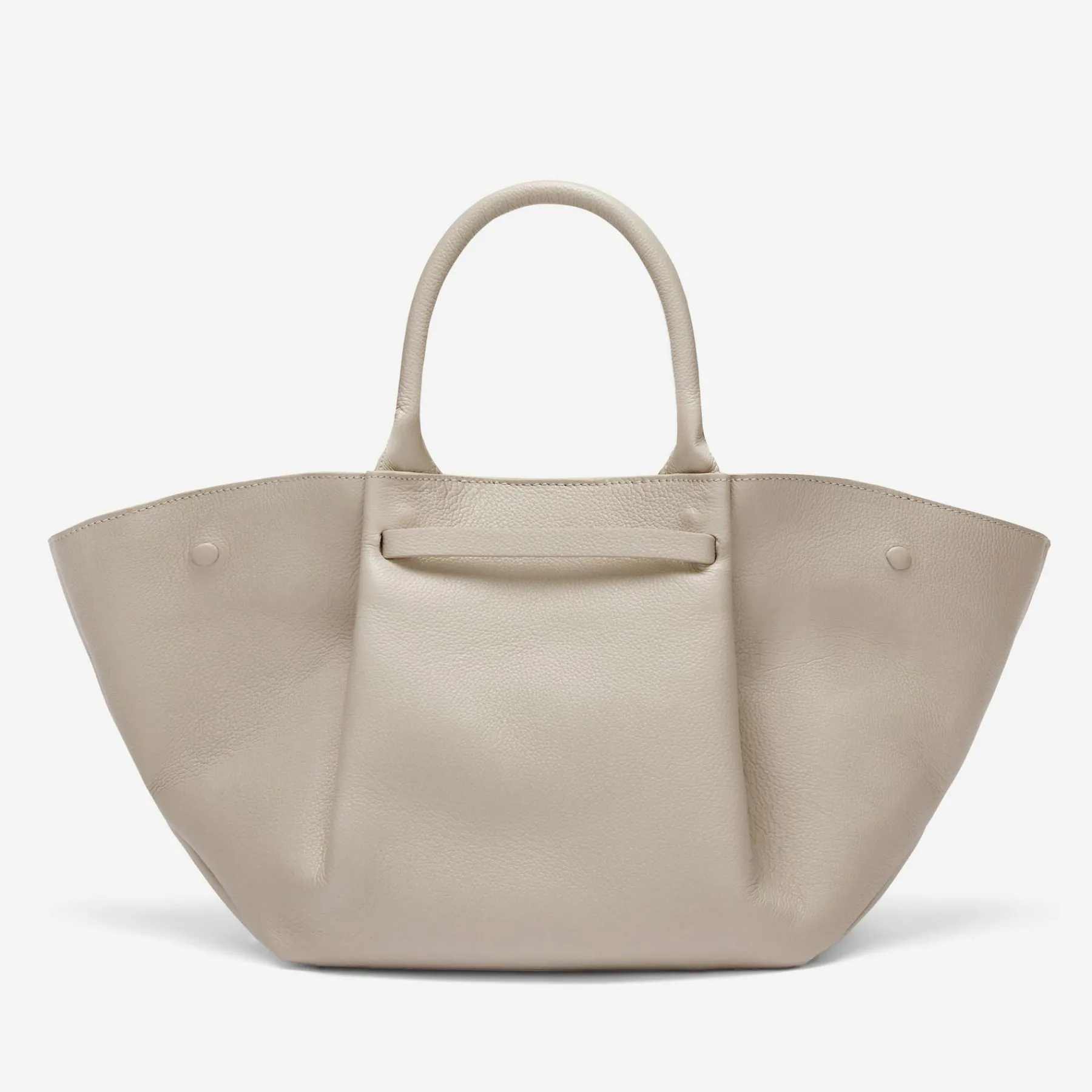 New DeMellier The Midi New York Taupe Small Grain