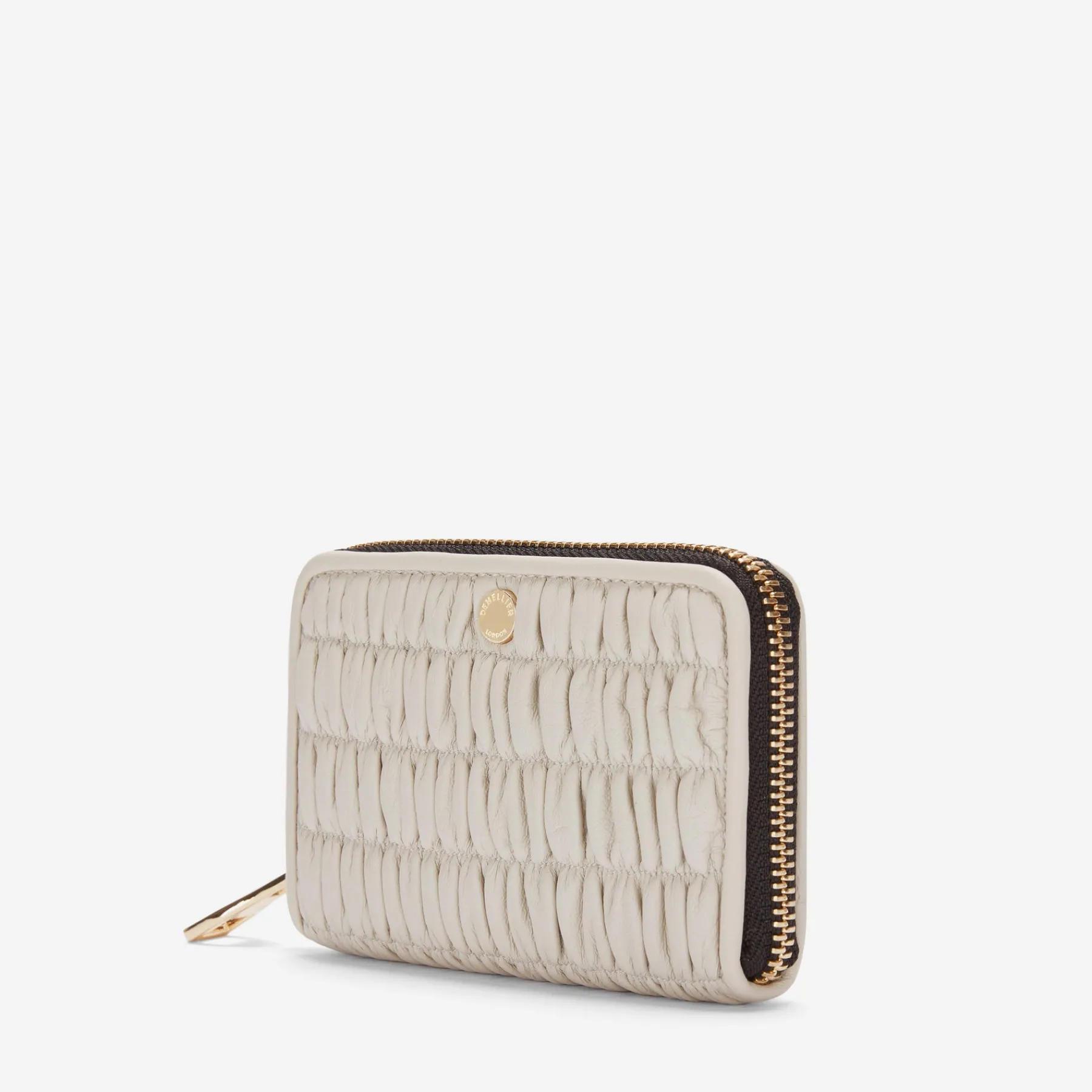 Sale DeMellier The Midi Skye Wallet Off-White Matelasse