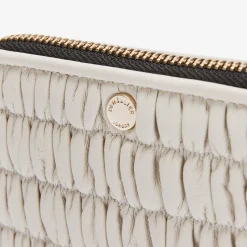 Sale DeMellier The Midi Skye Wallet Off-White Matelasse
