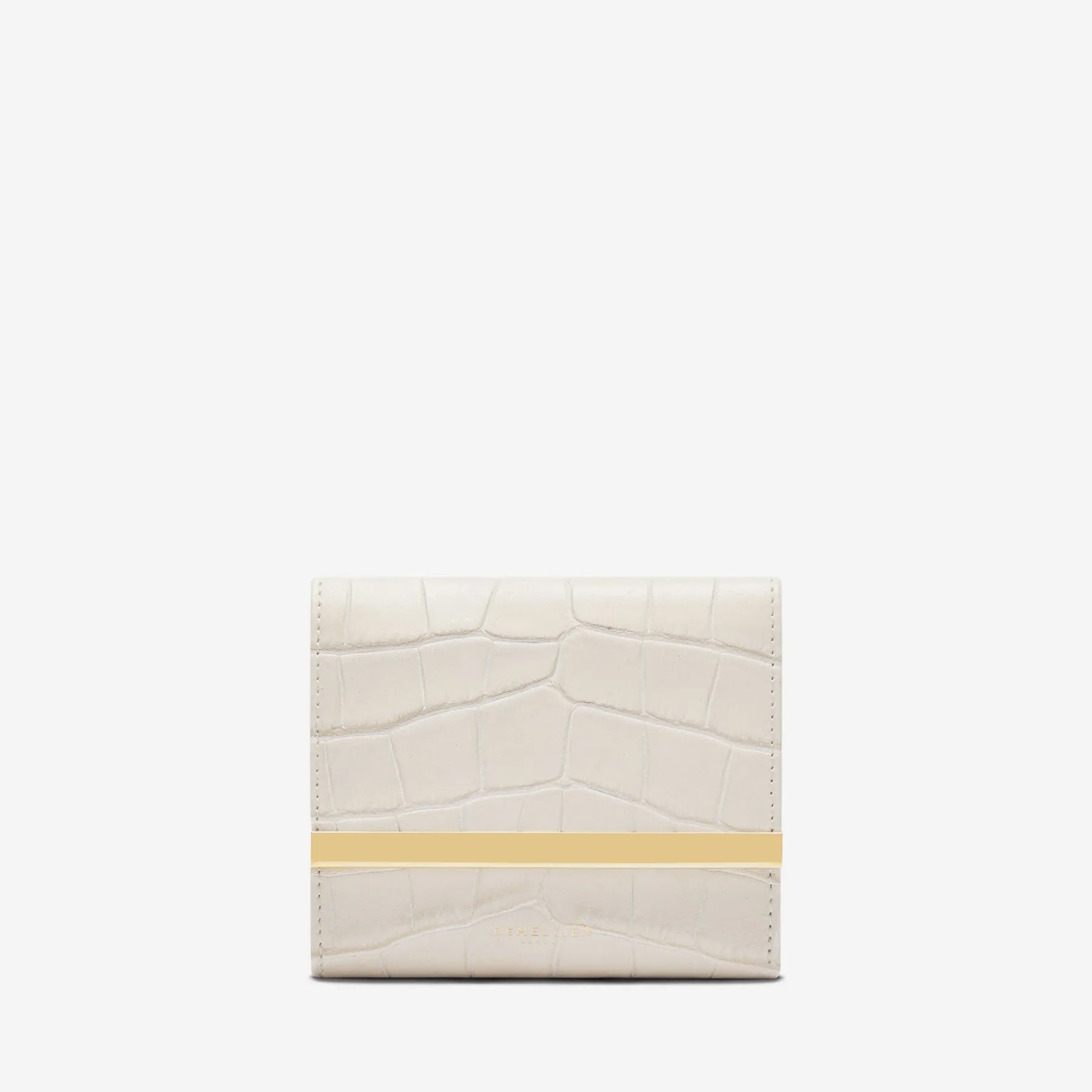 Best DeMellier The Mini Marais Off-White Croc-Effect
