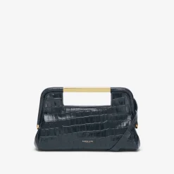 Best Sale DeMellier The Mini Seville Navy Croc-Effect