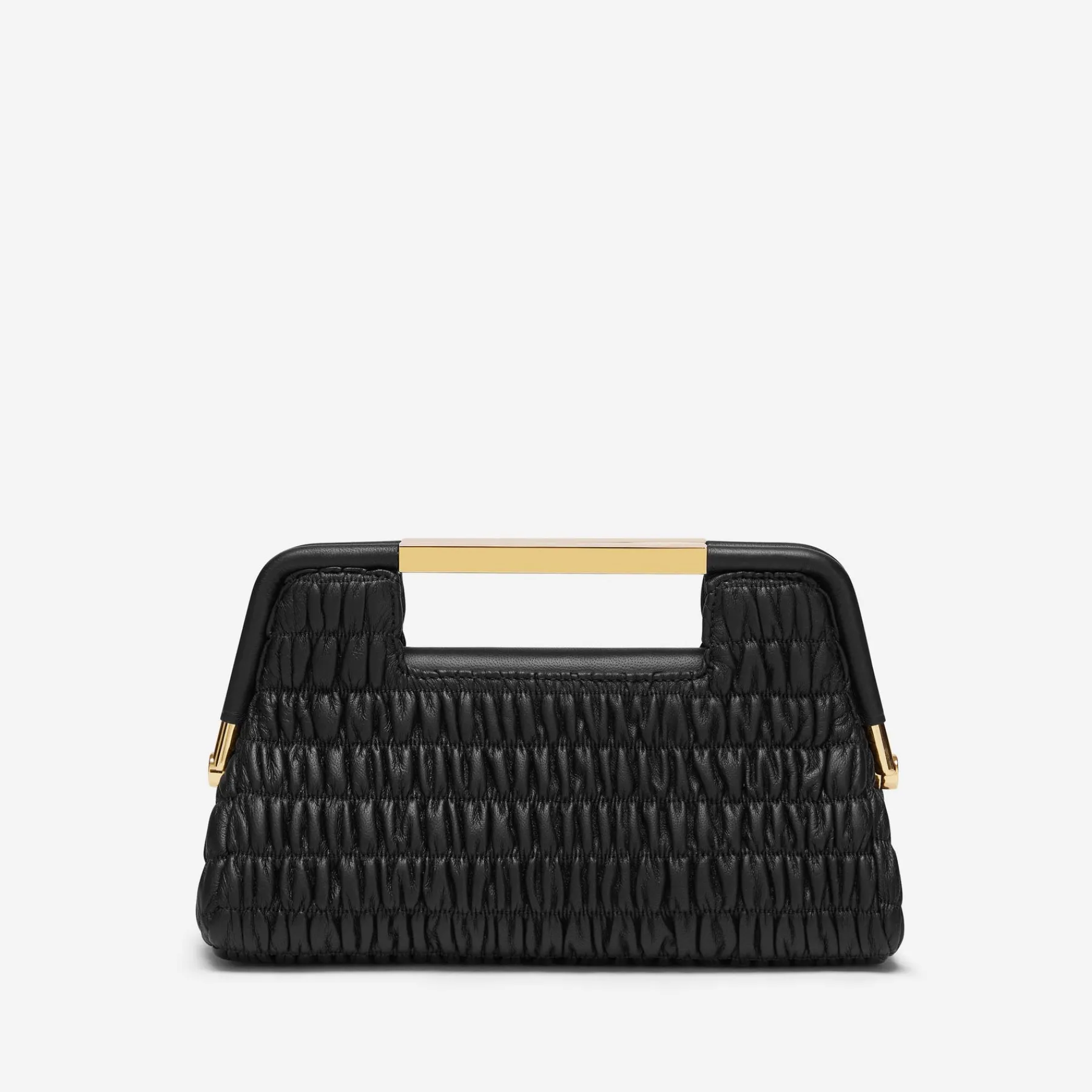 New DeMellier The Mini Seville Black Matelasse