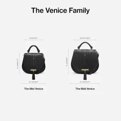 Clearance DeMellier The Mini Venice Cognac Grain