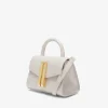Discount DeMellier The Nano Montreal Off-White Croc-Effect