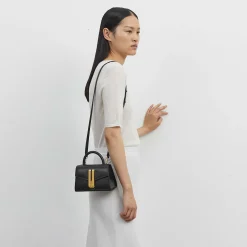 Discount DeMellier The Nano Montreal Off-White Croc-Effect