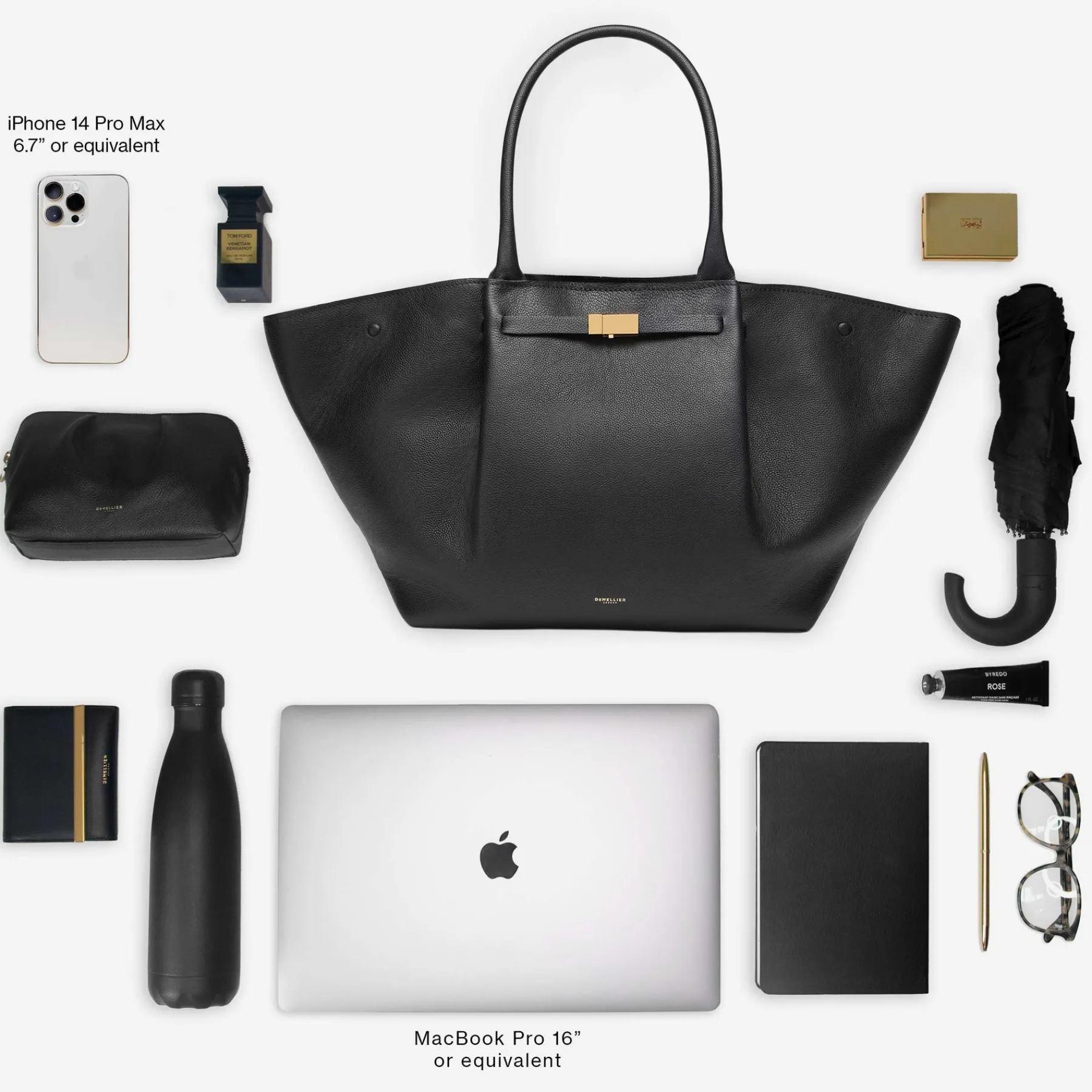 Cheap DeMellier The New York Black Small Grain