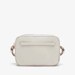 New DeMellier The New York Crossbody Off-White Small Grain