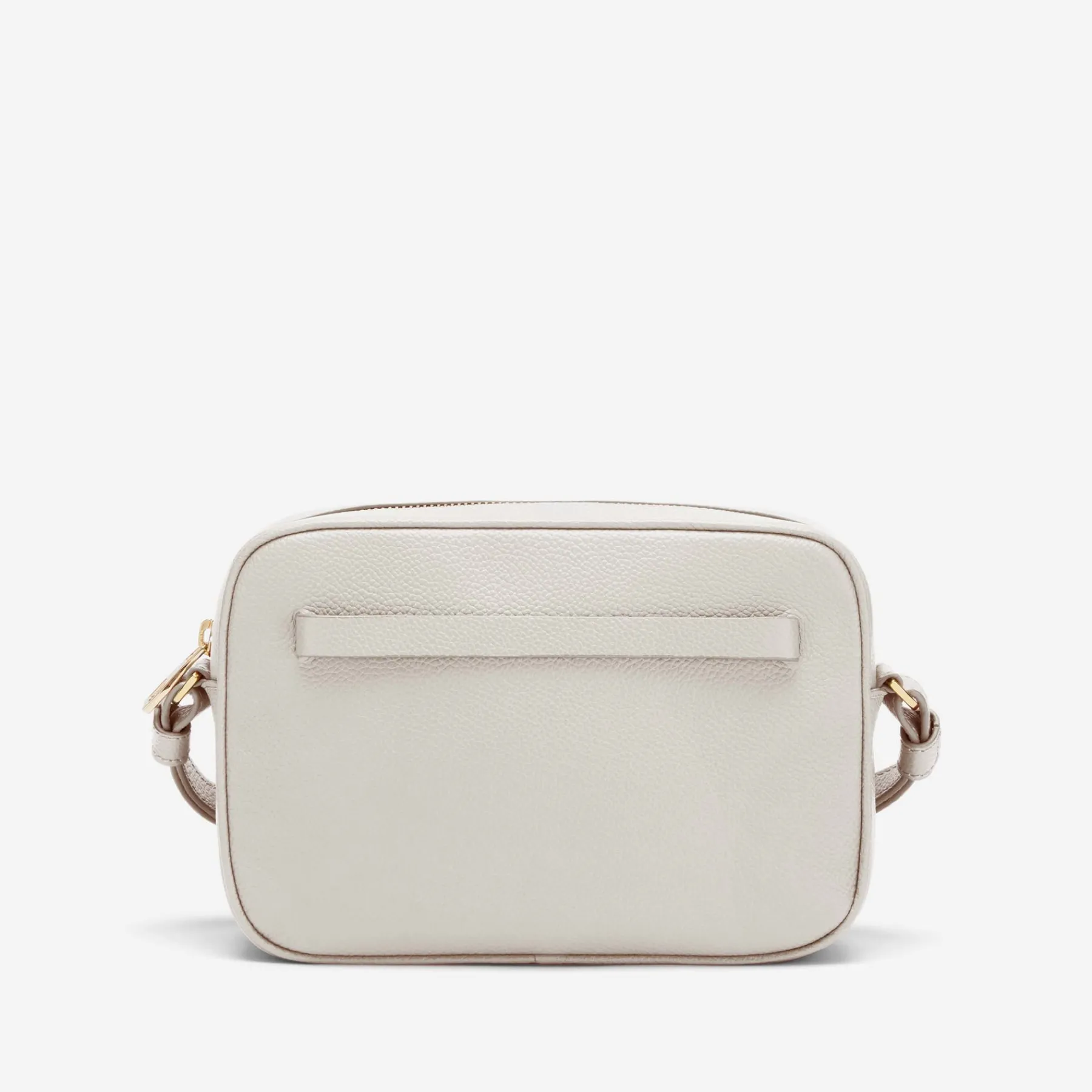 New DeMellier The New York Crossbody Off-White Small Grain