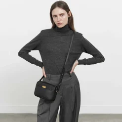 Sale DeMellier The New York Crossbody Tan Small Grain