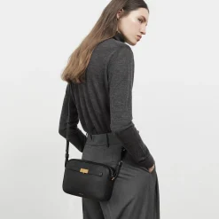 Best Sale DeMellier The New York Crossbody Black Small Grain