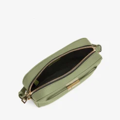 Discount DeMellier The New York Crossbody Khaki Small Grain