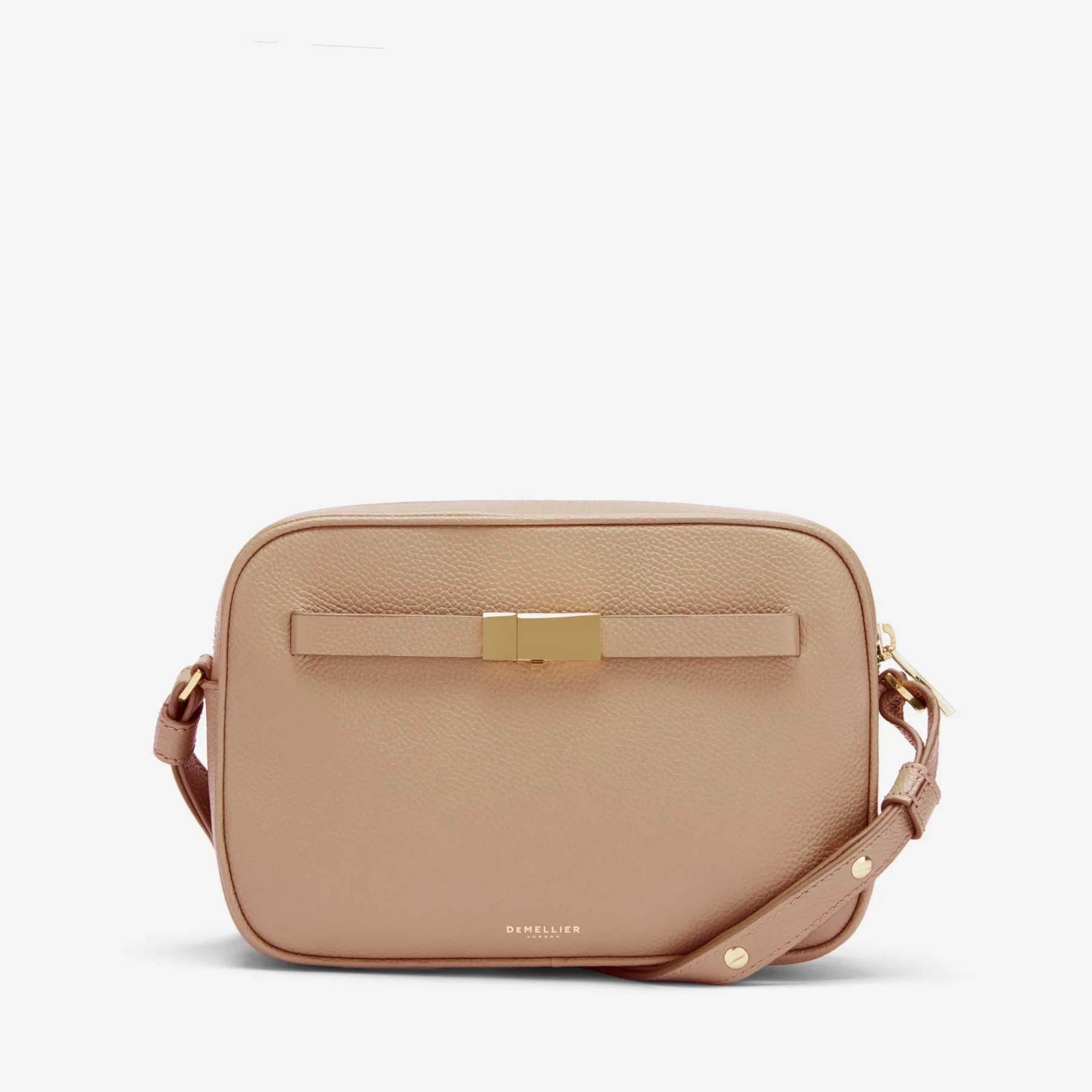 Store DeMellier The New York Crossbody Light Tan Small Grain