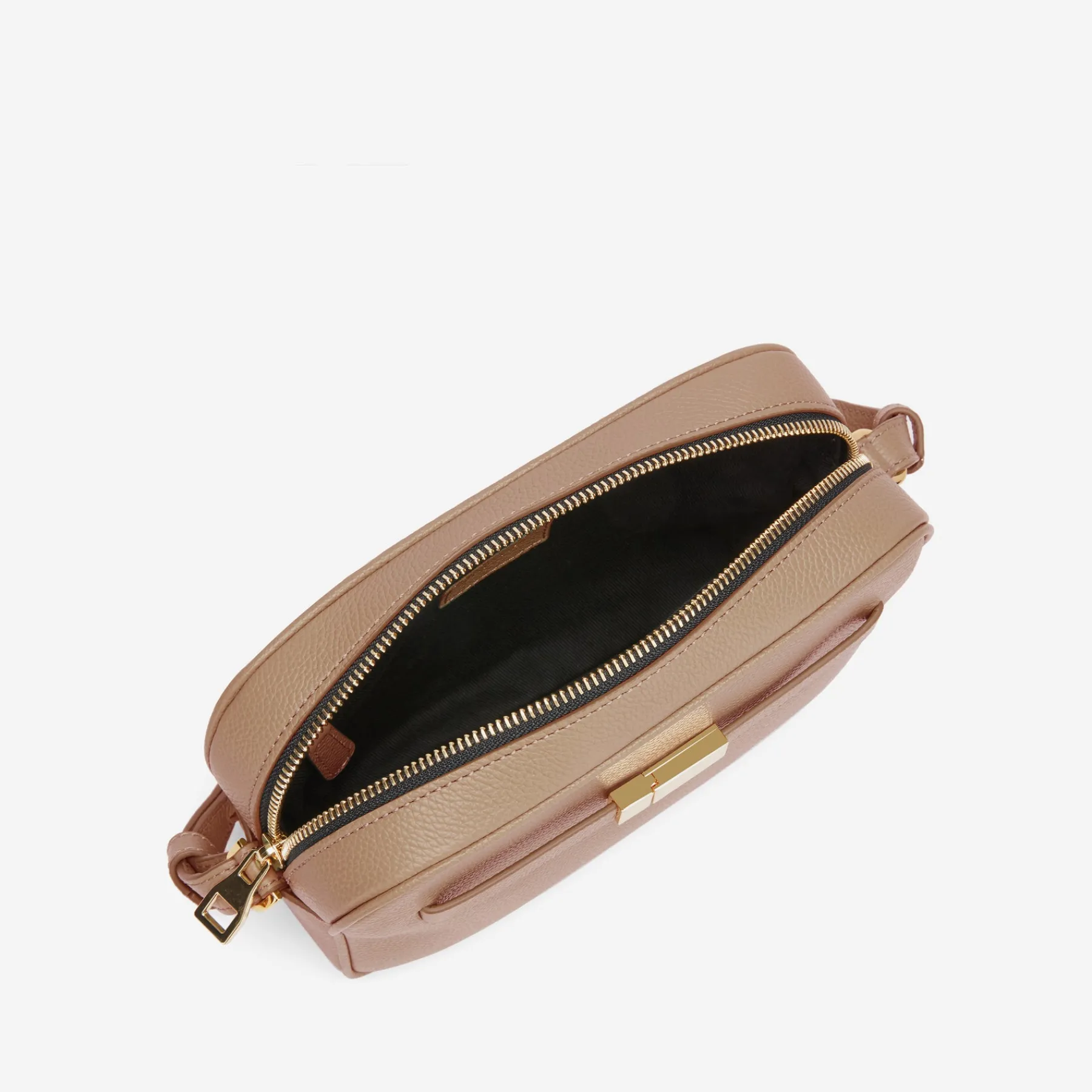 Store DeMellier The New York Crossbody Light Tan Small Grain