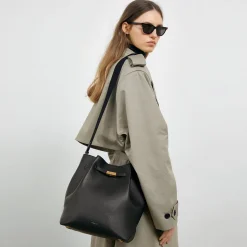 Discount DeMellier The New York Large Bucket Khaki Small Grain