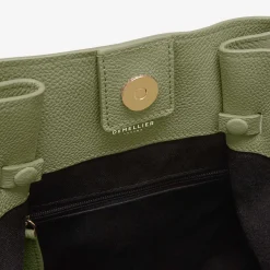 Discount DeMellier The New York Large Bucket Khaki Small Grain