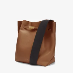Outlet DeMellier The New York Large Bucket Tan Small Grain