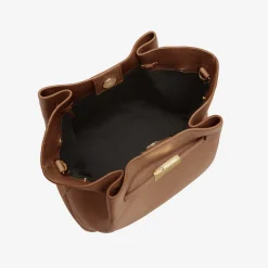 Outlet DeMellier The New York Large Bucket Tan Small Grain