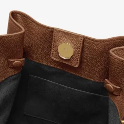 Outlet DeMellier The New York Large Bucket Tan Small Grain