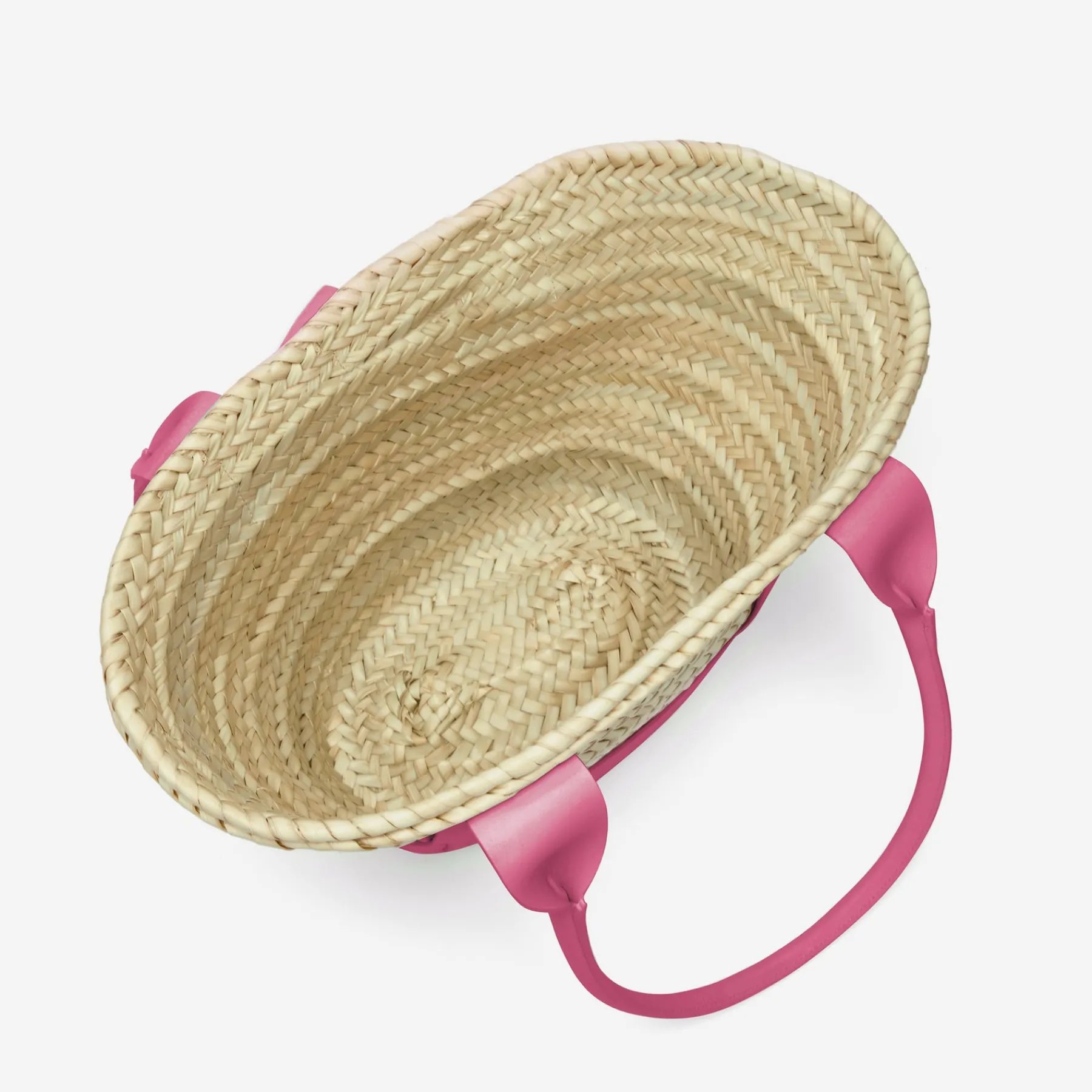 Cheap DeMellier The Santorini Natural Basket Pink Smooth