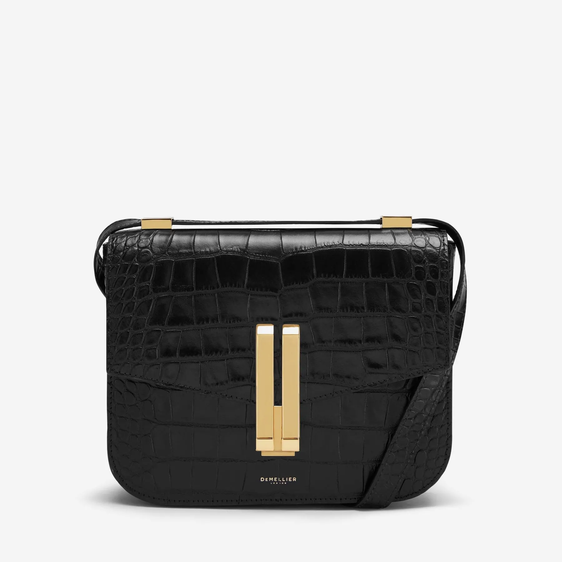 Outlet DeMellier The Vancouver Black Croc-Effect