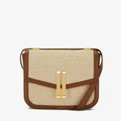 New DeMellier The Vancouver Natural Raffia Tan Smooth