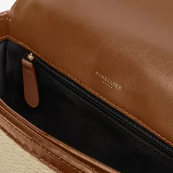 New DeMellier The Vancouver Natural Raffia Tan Smooth