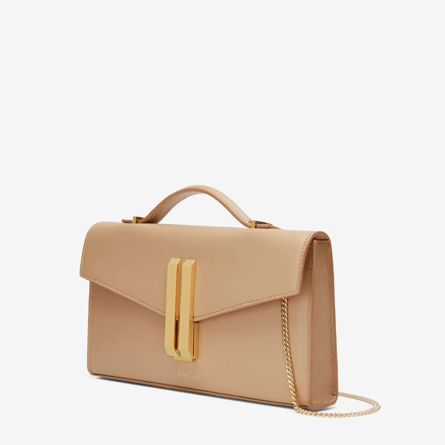 Best DeMellier The Vancouver Clutch Light Tan Smooth