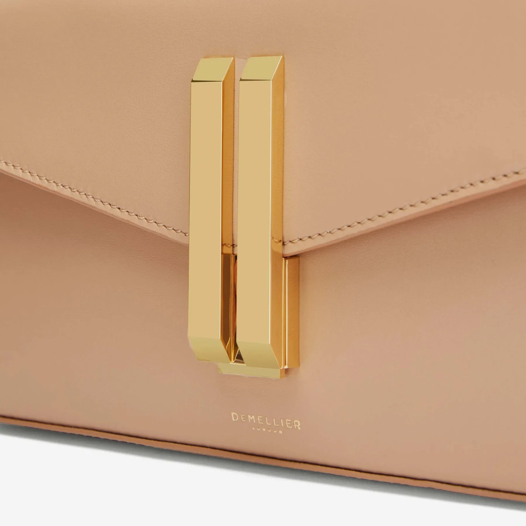 Best DeMellier The Vancouver Clutch Light Tan Smooth