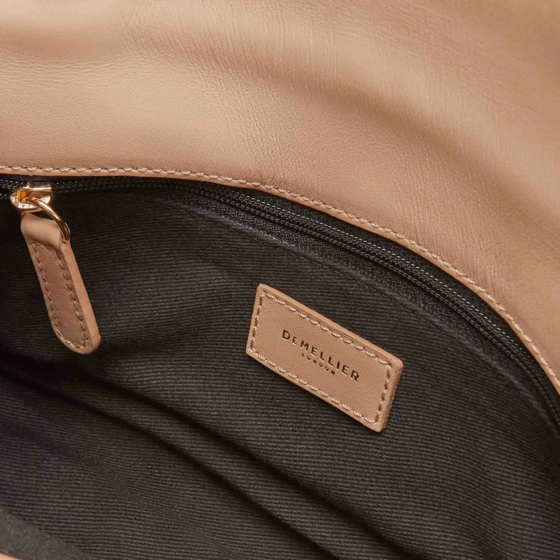 Best DeMellier The Vancouver Clutch Light Tan Smooth