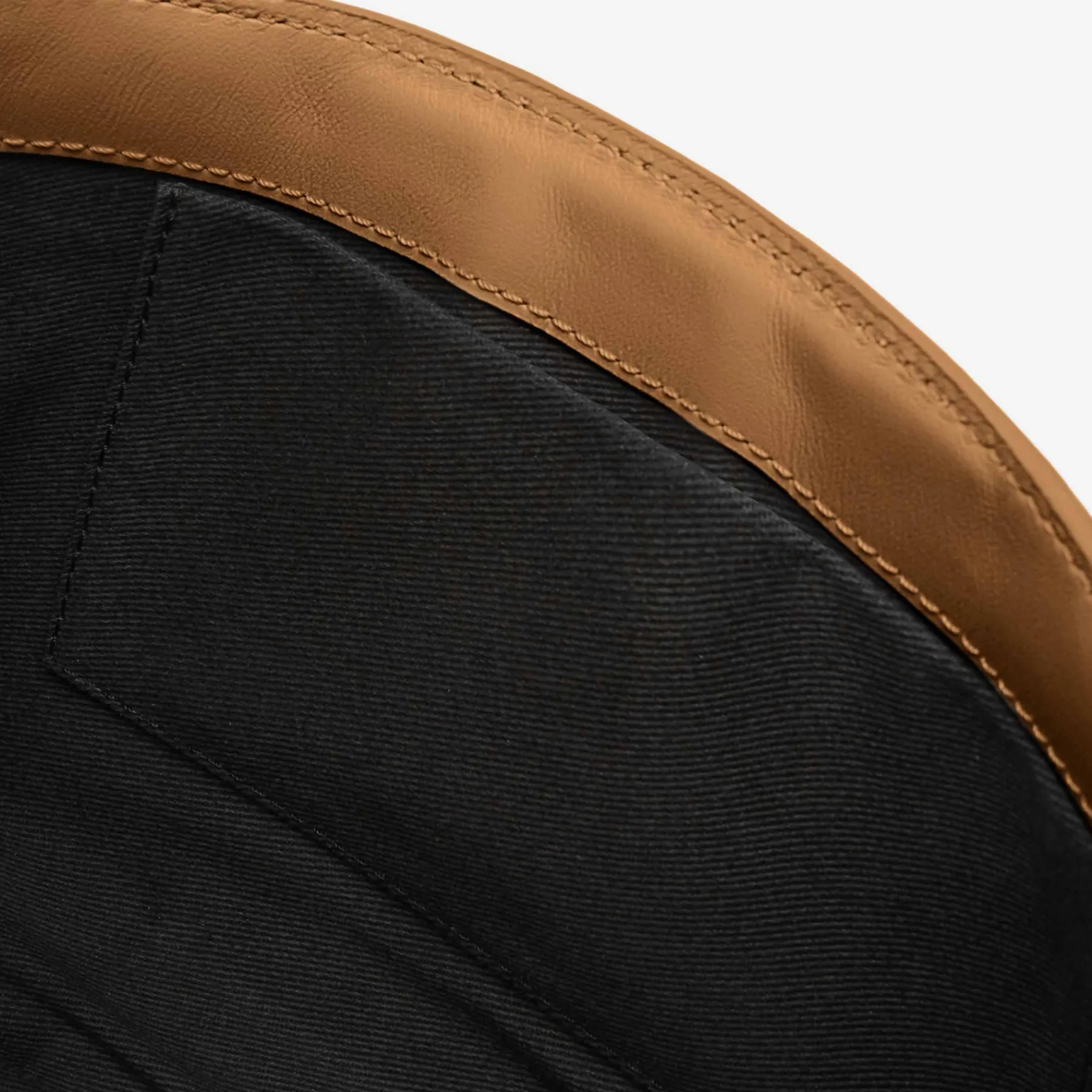 Fashion DeMellier The Vancouver Clutch Deep Toffee Smooth