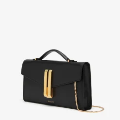 Best DeMellier The Vancouver Clutch Black Smooth