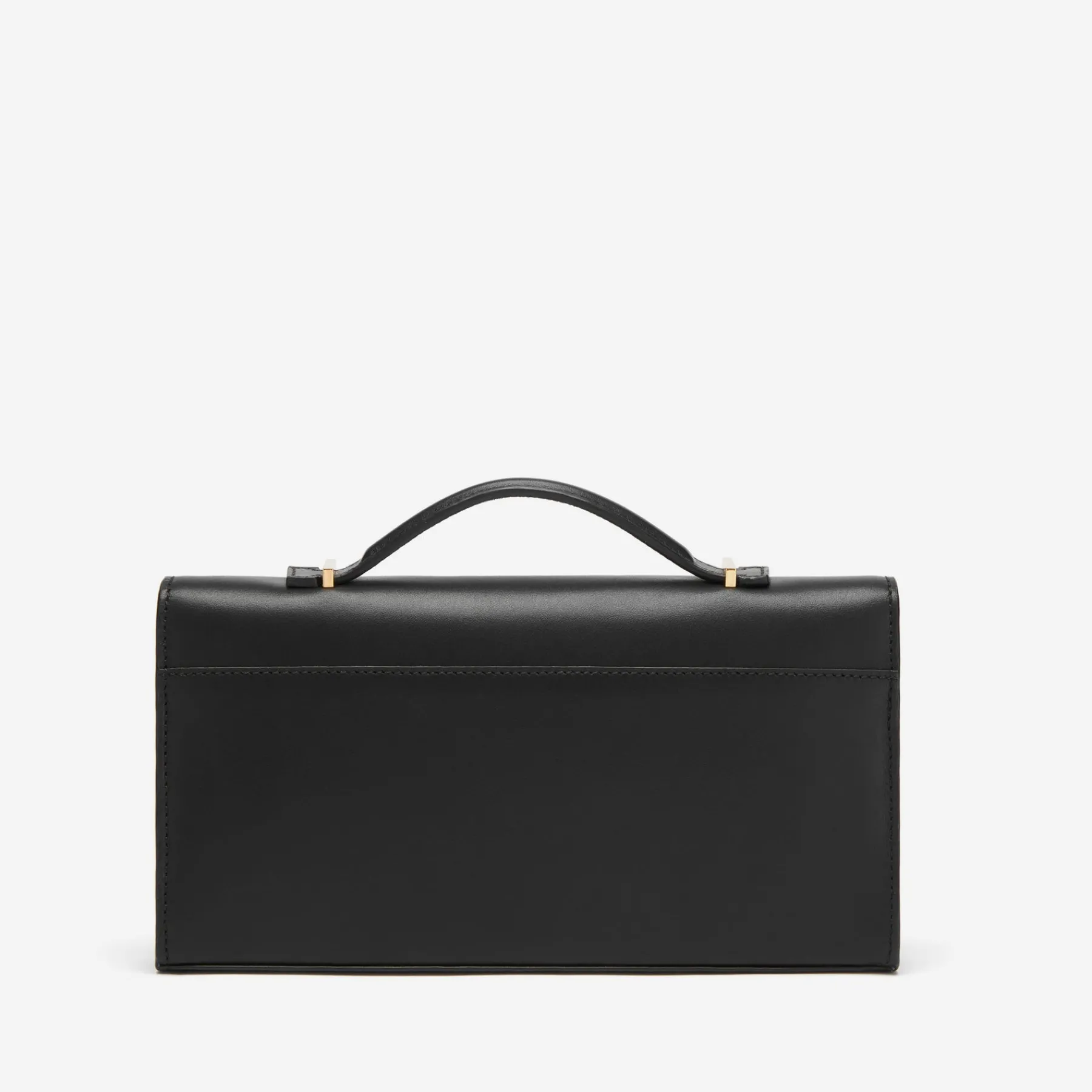 Best DeMellier The Vancouver Clutch Black Smooth