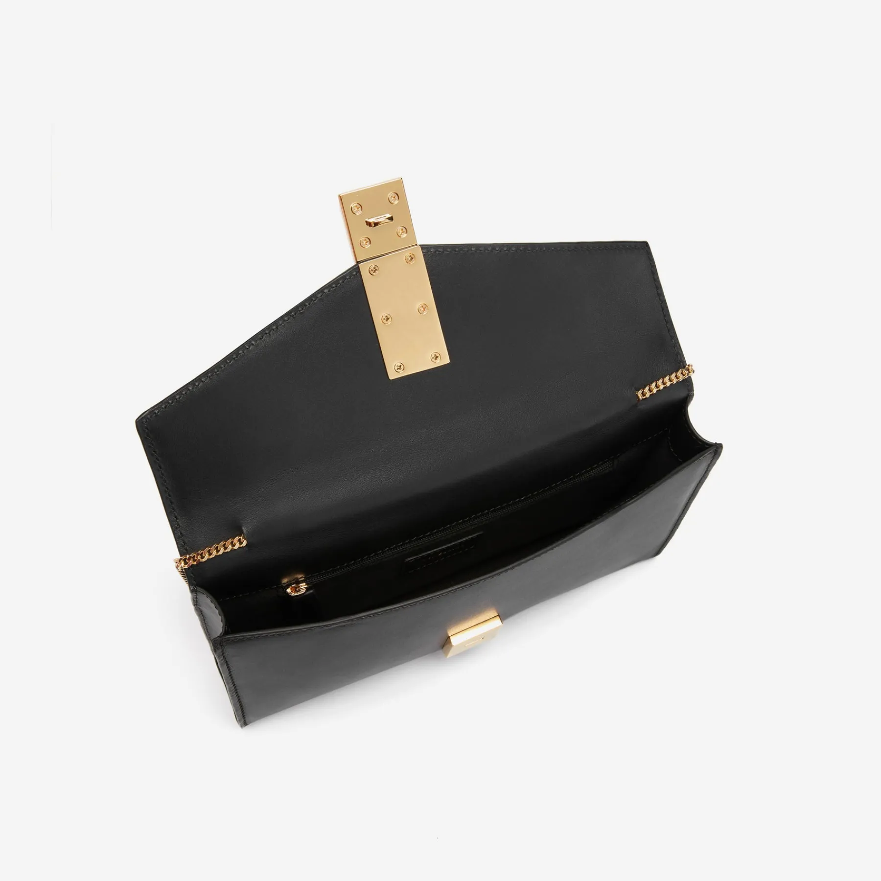 Best DeMellier The Vancouver Clutch Black Smooth