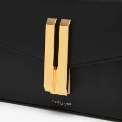 Best DeMellier The Vancouver Clutch Black Smooth